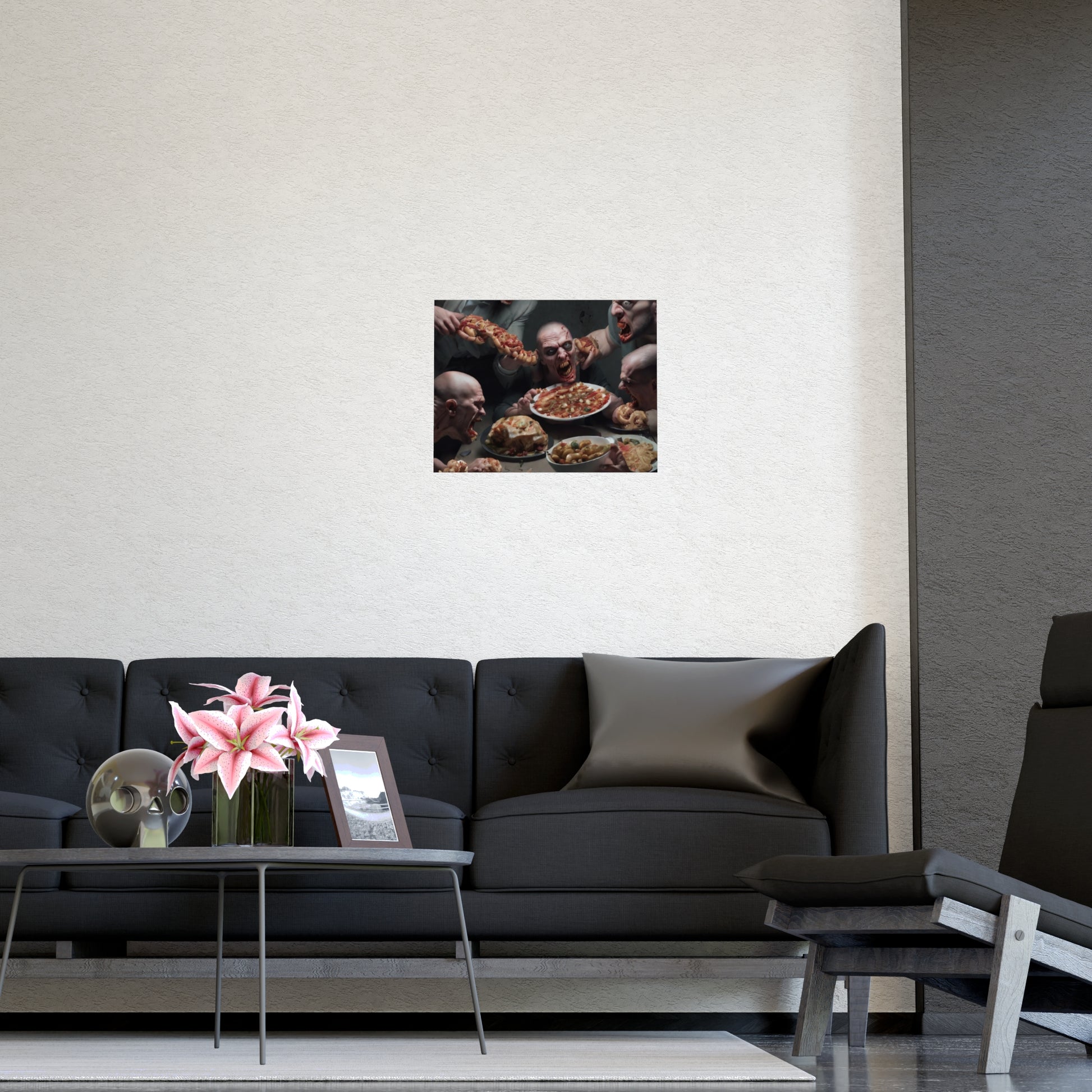 Dramatic Foodie Matte Poster, Kitchen Art, Unique Decor, Surreal Photography, Dining Room Wall Art, Gift for Food Lovers