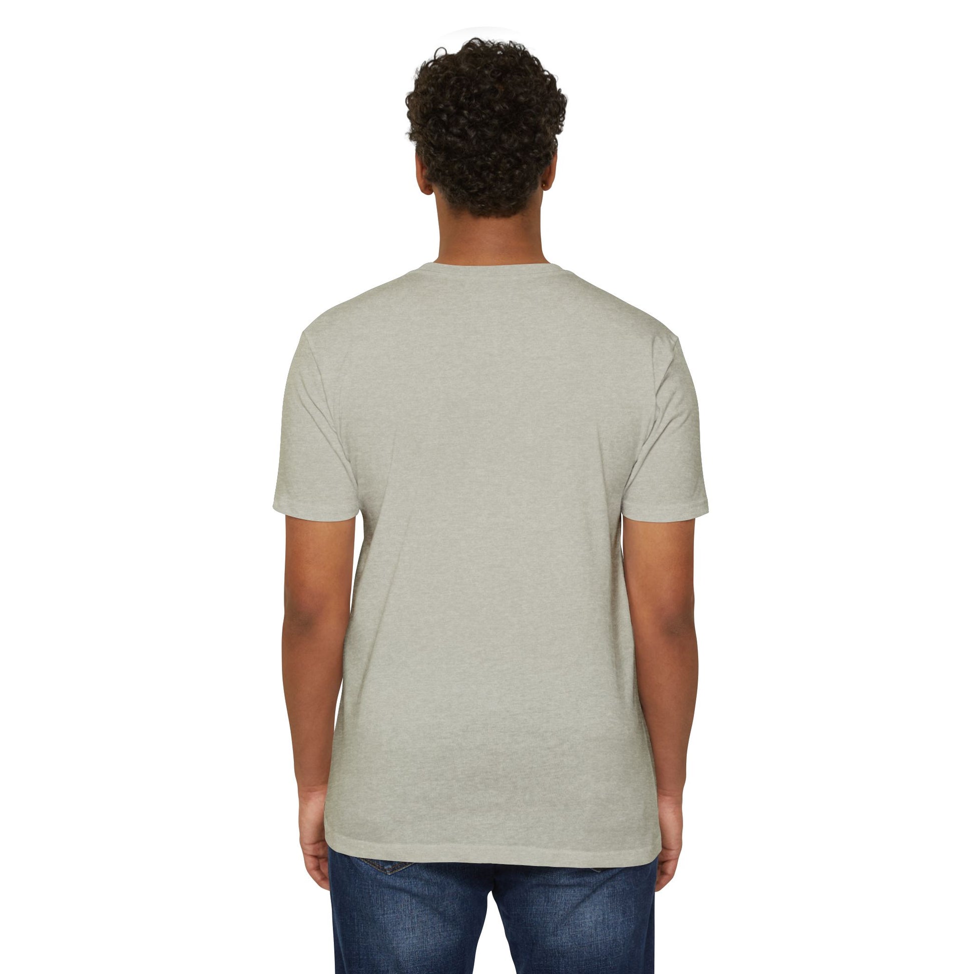 Bold Angel Graphic Tee - Unisex CVC Jersey T-shirt, Spiritual Gift, Trendy Top, Angel Lover Shirt, Unique Graphic T-shirt