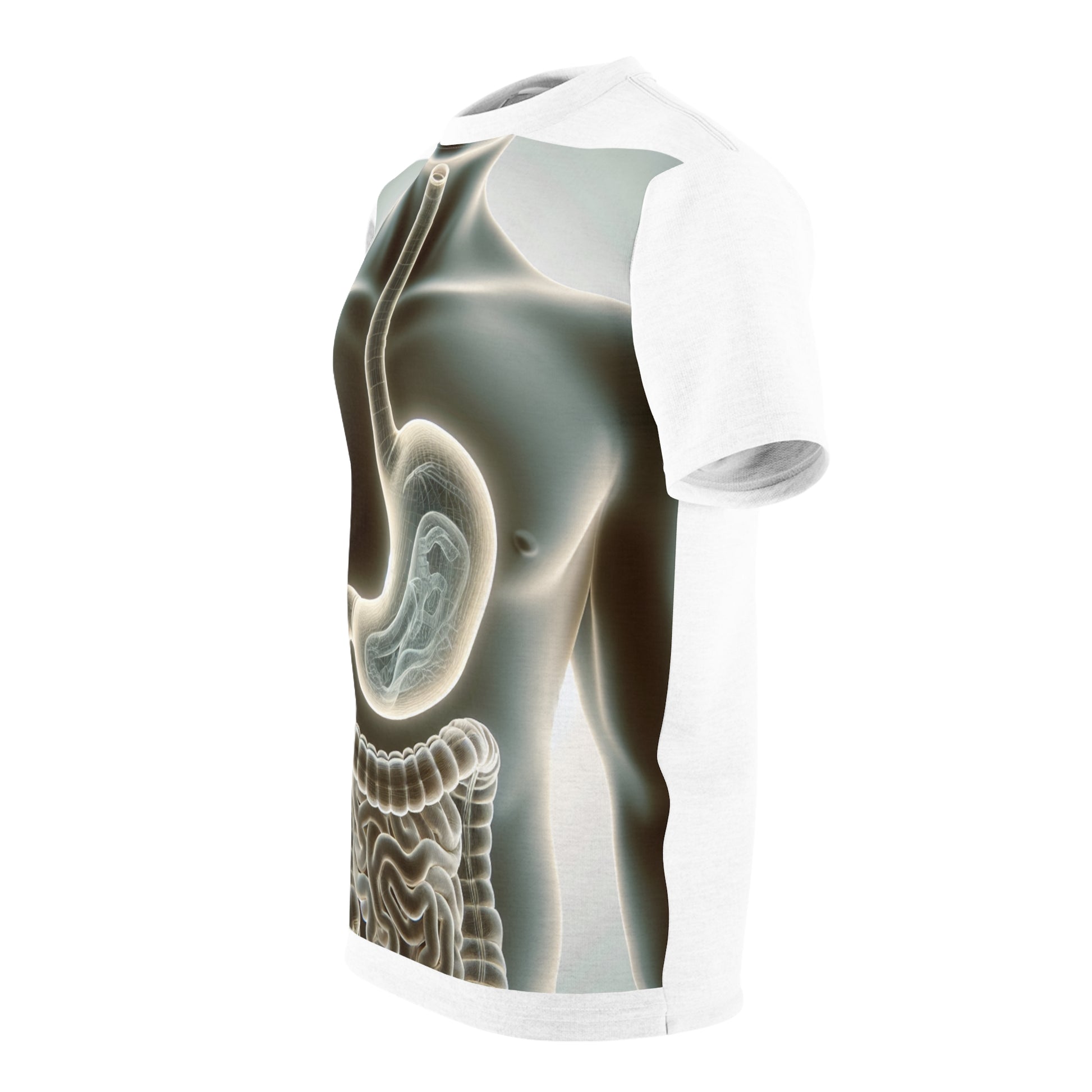 Anatomy Unisex Tee, Digestive System Shirt, Medical Tee, Unique Graphic Tee, Halloween Costume Top, Gifts for Science Lovers