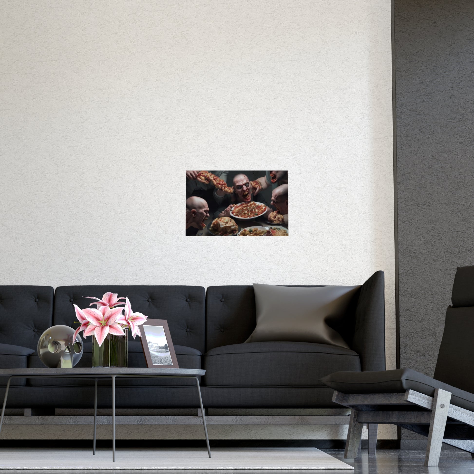 Dramatic Foodie Matte Poster, Kitchen Art, Unique Decor, Surreal Photography, Dining Room Wall Art, Gift for Food Lovers