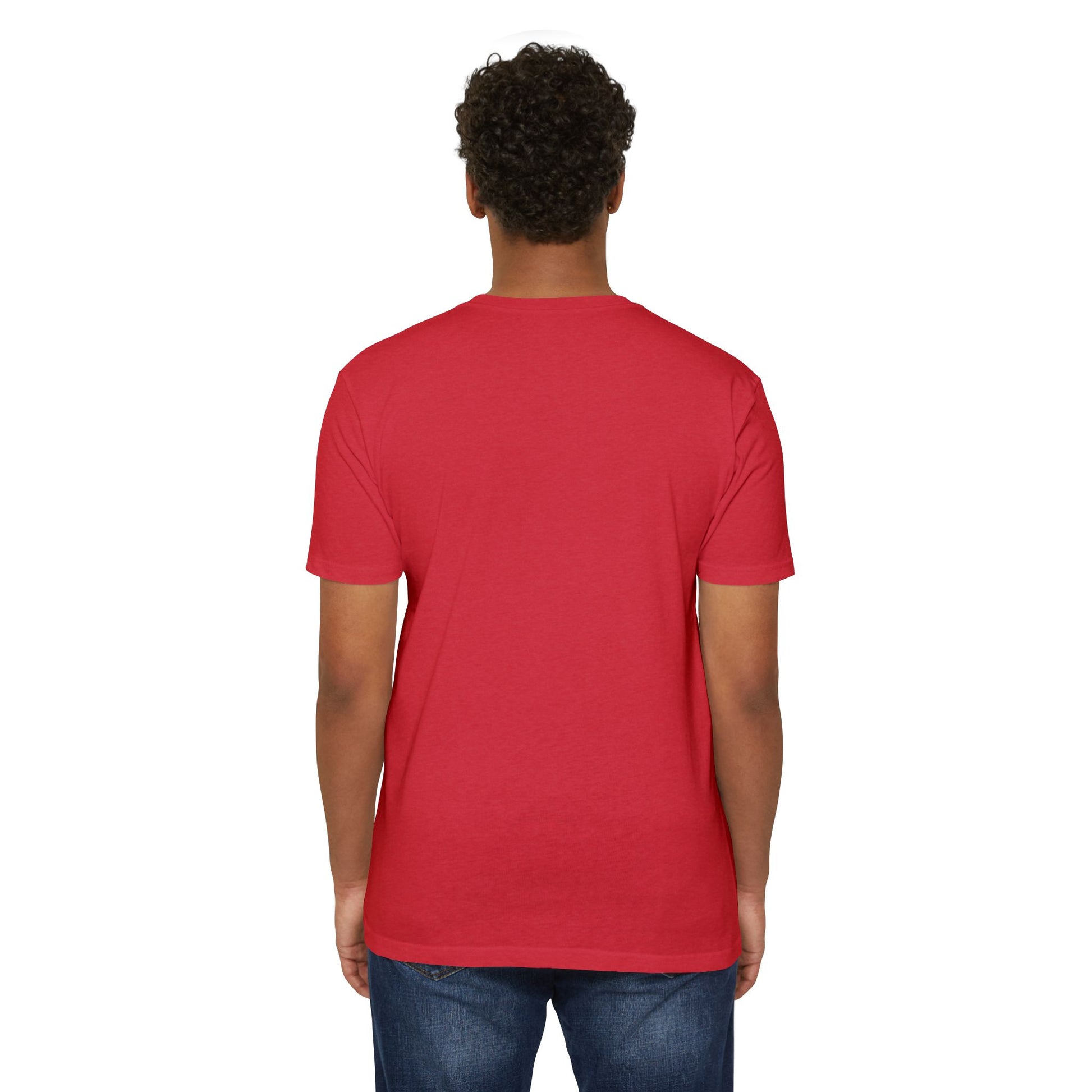 Bold Angel Graphic Tee - Unisex CVC Jersey T-shirt, Spiritual Gift, Trendy Top, Angel Lover Shirt, Unique Graphic T-shirt