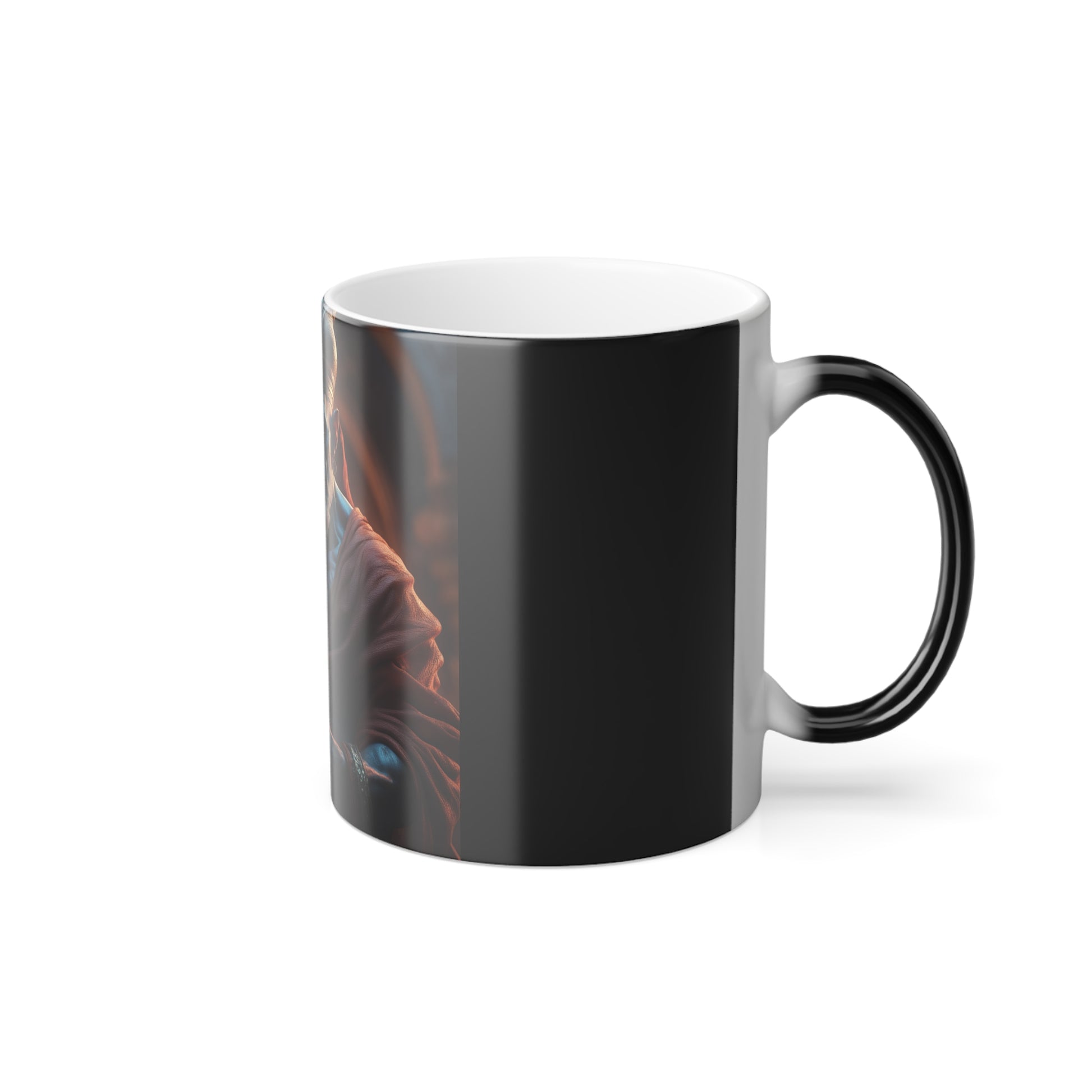 Color Morphing Magic Mug - Unique Gift for Coffee Lovers, Art Enthusiasts, Home Decor, Birthday & Holidays